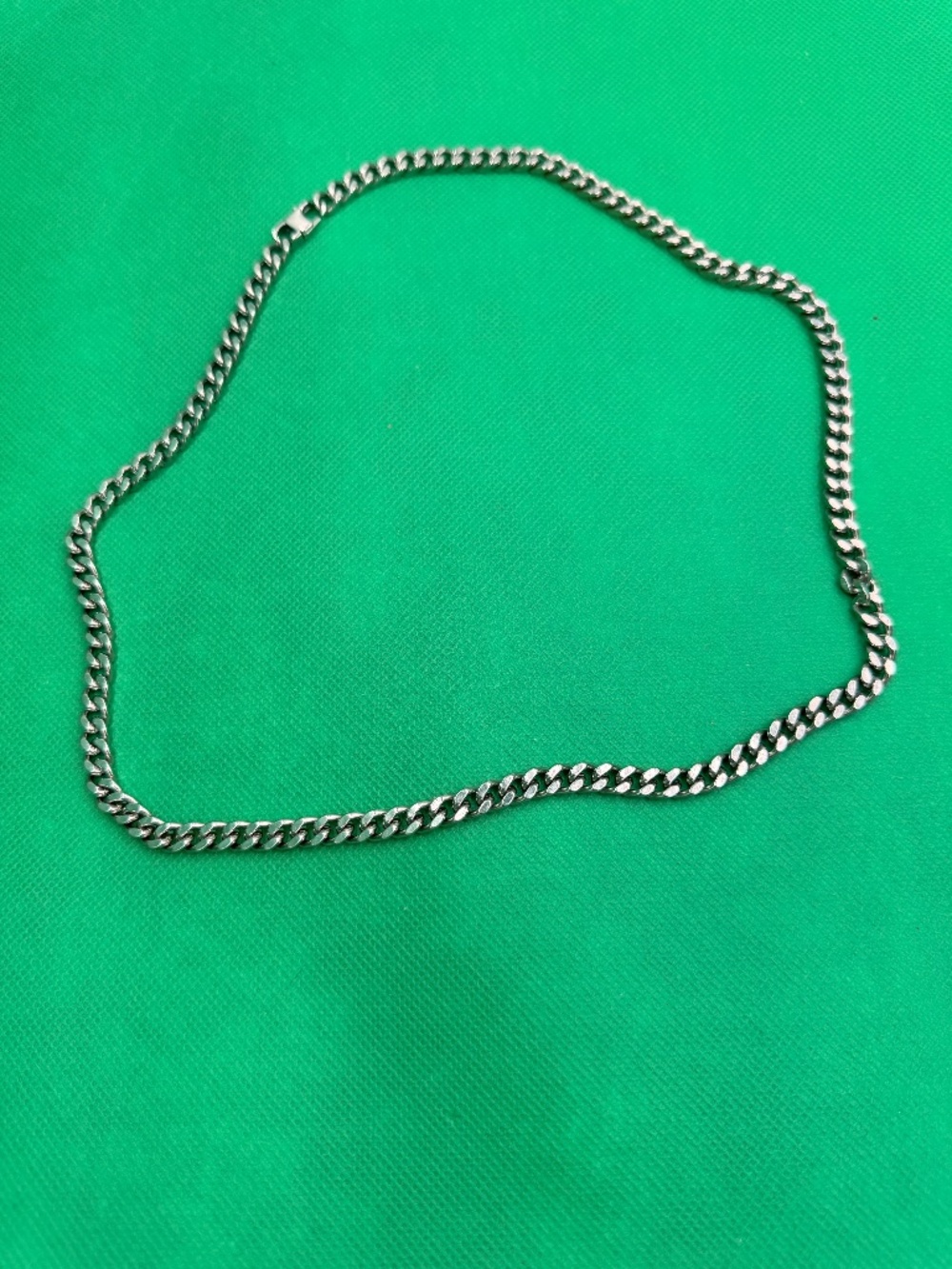Hzman Unisex Stainless Steel Chain Necklace Very Good Pre Owned